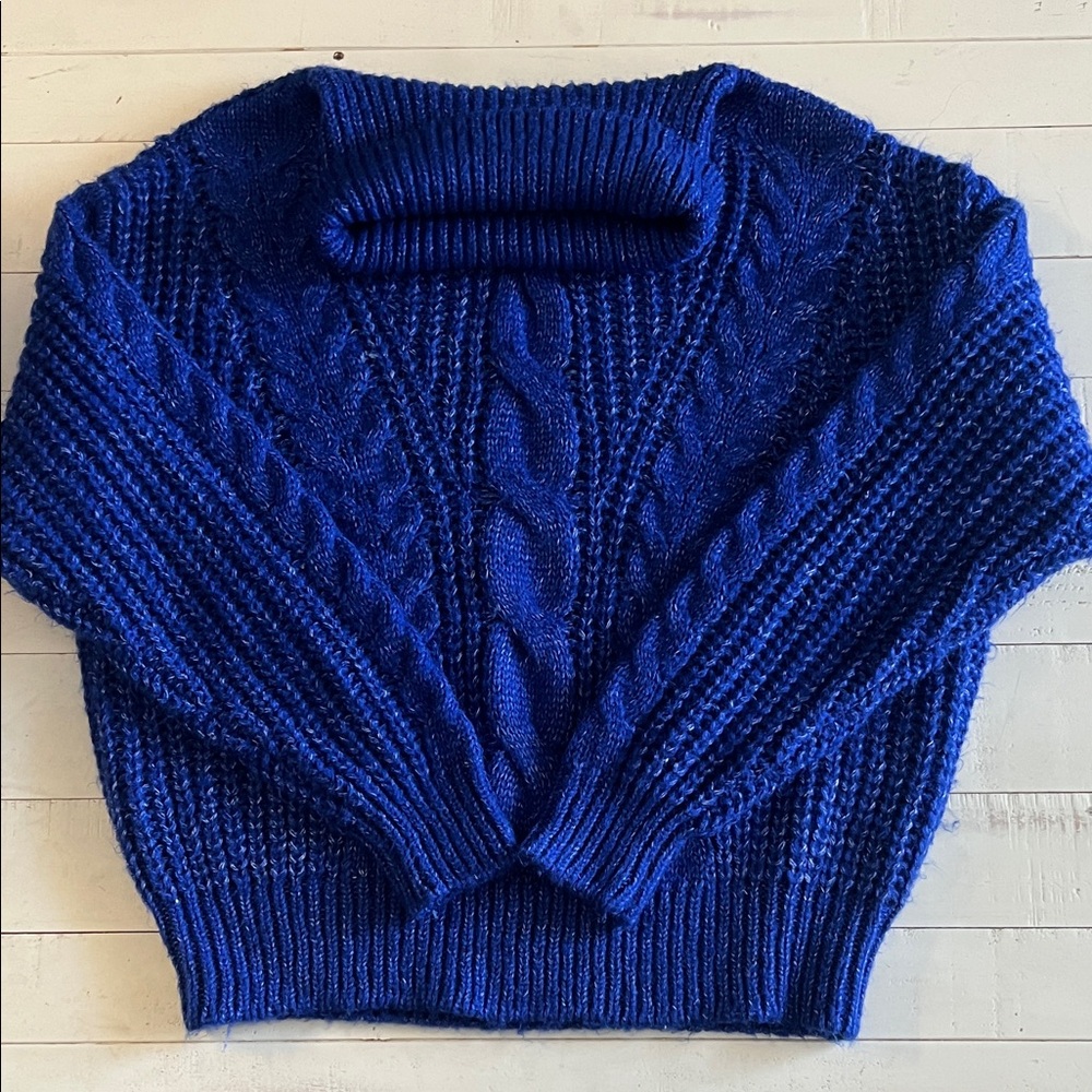 Chunky Cable Knit Sweater